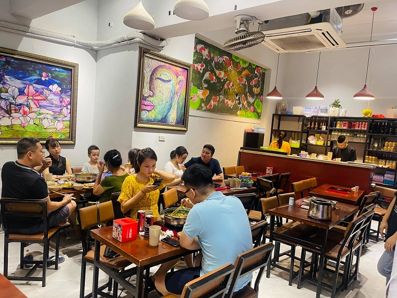 Lẩu ếch Bốp Bin - Quán lẩu ếch ngon ở Hà Nội