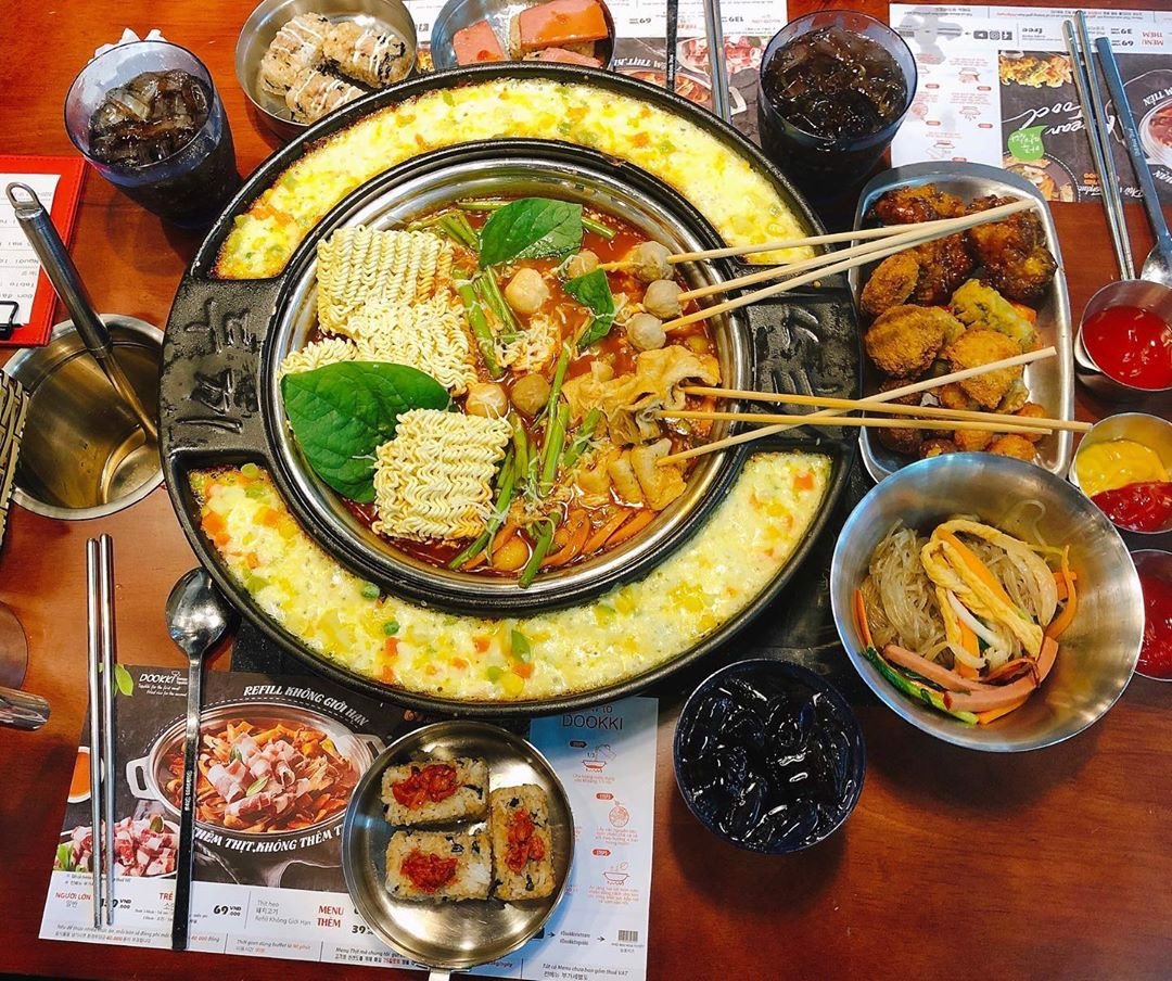 Buffet Dookki - Quán lẩu ngon tại Hà Nội