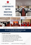 CORPORATE WITH MEETING PACKAGE